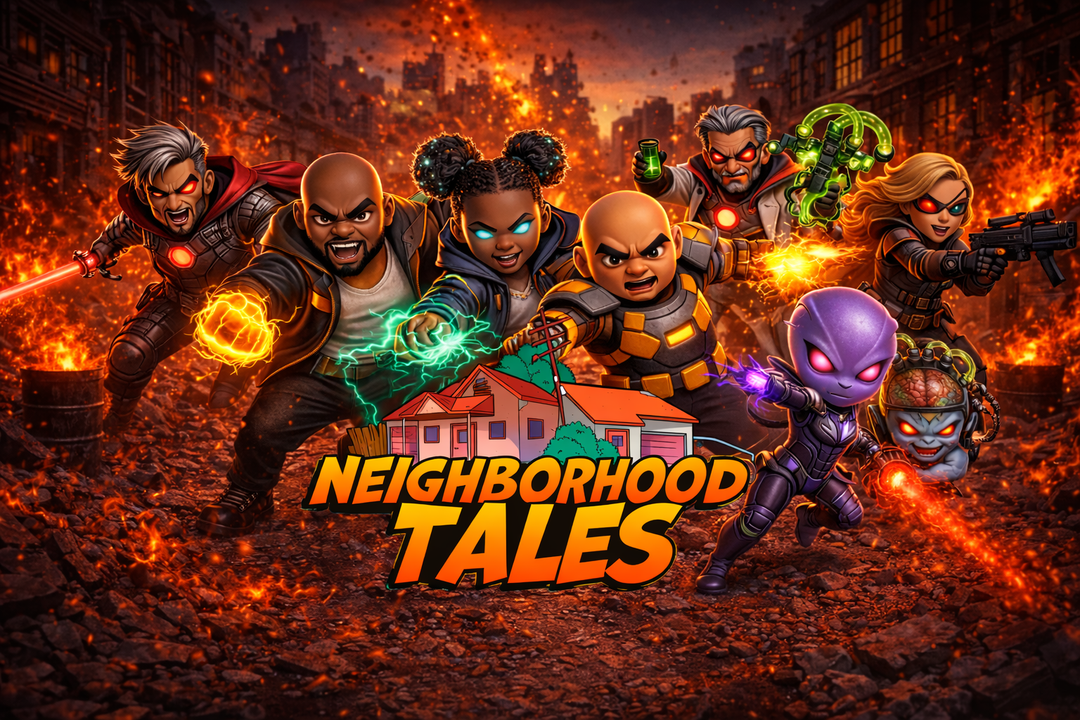 Neighborhood Tales Characters